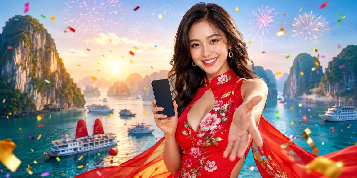 Người dùng truy cập k14 trên di động tại vịnh Hạ Long – trải nghiệm casino di động Việt Nam